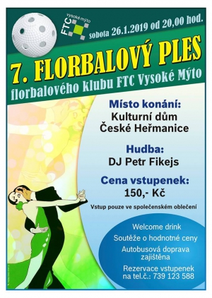7. Florbalový ples FTC Vysoké Mýto !